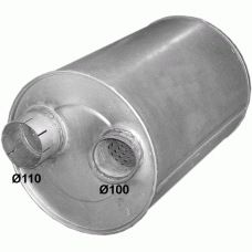 Глушник МЭН 223 Бус (MAN 223 BUS) din 49393 (Размеры: 397mm; L = 590mm) (68.46) Polmostrow