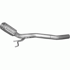 Труба приймальна без DPF Фольксваген Пассат (VW Passat)/Ауді А3 (Сеат Альтеа (2.0D 04- (30.628) Polmostrow